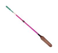 Iuhtrb 2 Section Baux De Pêche Télescopiques Scoops Double Tête Durabilité Construction en Plastique Poignée Ergonomique pour Un Outil D'appâtage Télescopique De Coulée Précise