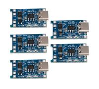 Iuhtrb 5pcs Type Portable C/USB 18650 Batteries Lithium Module Chargement avec des Fonctionnalités Type C Module