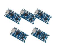 Iuhtrb 5pcs Type Portable C/USB 18650 Batteries Lithium Module Chargement avec des Fonctionnalités Type C Module