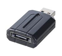 Iuhtrb ABS USB 3.0 vers adaptateur/3.0 ESATA Convertisseur Connecteurs avec chipset JM539 Convertisseur Hot Swappable