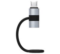 Iuhtrb Adaptateur convertisseur USB 5 broches/USB 3.0 A mâle vers USB C femelle, charge rapide et transfert de données 480 Mbps tête de conversion