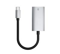 Iuhtrb Adaptateur Ethernet USB C À RJ45 Gigabit 1000 Mbps Networking Corded to Type 10/100/1000 Mbps Networking Aluminium C