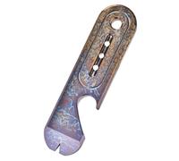 Iuhtrb Alloys en Métal Portables Crochebars Ouvre-Ongles Ongles Pocket Pocket Pry Rod Outdoor Survival Defense Tool Easy Use Use Bottle Opender Tool Portable Tool Maintenance Tool