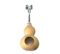 Iuhtrb Attachement Magnétique Spiders Refuge Nest Natural Gourd Shelter House for Terrariums Decoration Spiders Accessoires Reptiles Shelter Nest