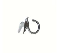 Iuhtrb Bijoux extensibles en alliage pour oiseaux sur le thème des libertés contemporaines, accessoires pour tous les jours, oiseaux artistiques pour accessoires de mode