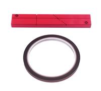 Iuhtrb Bloc d'épissure de ruban professionnel pour Revoxsonido 1/4 10 pouces bobine ouverte pour bobine de bande média obtenir des modifications de bande de leader