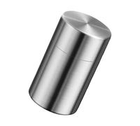 Iuhtrb Bocal à thé en acier inoxydable hermétique pour café, cuisine, voyage, boîte de rangement alimentaire en acier inoxydable pour noix et céréales