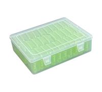 Iuhtrb Boîte de rangement de bureau transparente multifonction robuste avec 30 sections pour organiser la maison, le tri des bijoux, taille unique, Comme décrit