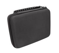 Iuhtrb Boîte de rangement multifonction à 6 emplacements pour montres avec doublure douce pour bracelets, petits articles, bijoux, montres de voyage avec design anti-collision