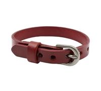 Iuhtrb Bracelet en cuir - Bijou de poignet élégant - Bracelet unique en cuir avec perles - Pour femme et homme - À porter au quotidien, taille unique, Comme décrit