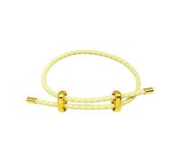 Iuhtrb Bracelet unisexe réglable en acier avec fermoir en métal - Bracelet élégant minimaliste pour couple - Bijoux minimalistes en alliage pour couple, taille unique, Comme décrit