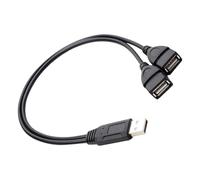 Iuhtrb Câble Séparateur USB USB2.0 Male À 2 Ports Femelle Multiple Port USB Câble Extenseur pour Le Données Power Ordinging Ordinateur Portable Splitter USB