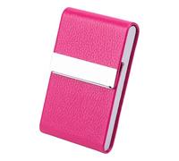 Iuhtrb Case Carte Visite Case Cartes Commerce en Cuir Magnétique Nom du Nom Poche pour Hommes pour Hommes Organisateurs Magnétiques