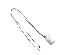 Iuhtrb Collier avec pendentif en acier robuste et polyvalent - Accessoire de bijoux portable pour un look poli - Utilisation quotidienne - Style décontracté - Pour le bureau, taille unique, Comme