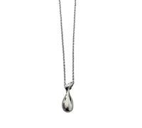 Iuhtrb Collier avec pendentif en forme de bouteille d'eau et de sac miniature tissé - Réglable - Longue chaîne de cou pour femme - Chaîne de pull pour les créateurs de tendances