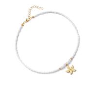 Iuhtrb Collier réglable en forme d'étoile de mer avec perles et perles - 4 styles pour femmes - Style décontracté et de soirée - Collier en coquillages, taille unique, Comme décrit, Comme décrit.