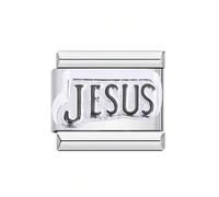 Iuhtrb Composants personnalisables en forme de lettre en forme de cœur en acier inoxydable de qualité supérieure, assemblage modulaire idéal pour les projets de bijoux, perles de charme