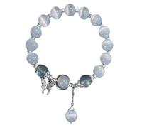 Iuhtrb Élégales Trésor Bleu De Mer Portable pour Les Femmes Et Les Filles De Mode Mode Élégante Simple