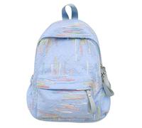 Iuhtrb Étudiant En Nylon À Mode En Nylon Coloré Coloré À Rayures À Rayures À Rayures Ajusté Pour Faire Du Shopping Scolaire