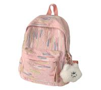 Iuhtrb Étudiant En Nylon À Mode En Nylon Coloré Coloré À Rayures À Rayures À Rayures Ajusté Pour Faire Du Shopping Scolaire