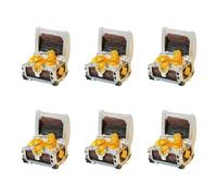 Iuhtrb Jungle Thème Coffre Trésor Décorts Paysage pour Les Aquariums Modèles Coffres Trésor Figurine Figurine Fishtanks Décor