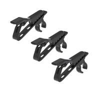 Iuhtrb Kit de 3/5/10 clips de rechange pour micro cravate en métal remplaçable pour microphone cravate voix Lavalier