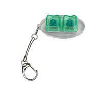 Iuhtrb Lot de 2 boutons de contrôle de jouets - Porte-clés - Avis tactiles - Pour soulager l'anxiété, le bureau et les voyages