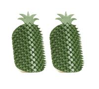 Iuhtrb Lot de 2 grattoirs pour chats et ananas multifonctionnels - Jouet interactif pour s'engager dans une activité durable