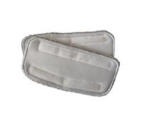 Iuhtrb Lot de 2 tampons de rechange pour balai vapeur GorFanty GF6610B GF6610 NE033 NE033M en microfibre réutilisable