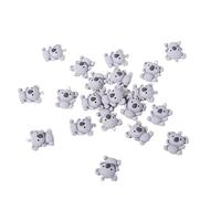 Iuhtrb Lot de 20 breloques koala en résine - Petits et adorables accessoires pour ajouter une touche unique à vos créations faites à la main