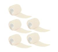 Iuhtrb Lot de 5 bandages adhésifs cohésifs pour chien, bandes élastiques auto-adhérentes pour poignet de sport athlétique extensible