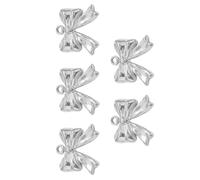 Iuhtrb Lot de 5 pendentifs en forme de nœud pour collier, pendentif, accessoires artisanaux, bijoux pour bijoux uniques et projets d'artisanat en acier inoxydable, C, Comme décrit, Comme décrit.
