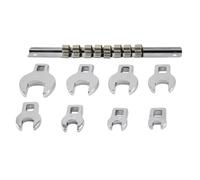 Iuhtrb Lot de 811 clés à tête flexible métrique/impériale pour assemblage de meubles et entretien d'appareils électroménagers Clé en acier 3/8"