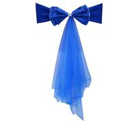 Iuhtrb Nœuds de chaise en satin pour les mariages et événements pour améliorer l'élégance des lieux