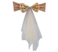 Iuhtrb Nœuds de chaise en satin pour les mariages et événements pour améliorer l'élégance des lieux