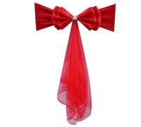 Iuhtrb Nœuds de chaise en satin pour les mariages et événements pour améliorer l'élégance des lieux
