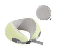 Iuhtrb Oreiller de voyage en mousse à mémoire de forme pour la tête et le cou, coussins doux en forme de U pour avions, voiture, maison, bureau, coussins de voyage portables