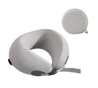 Iuhtrb Oreiller de voyage en mousse à mémoire de forme pour la tête et le cou, coussins doux en forme de U pour avions, voiture, maison, bureau, coussins de voyage portables