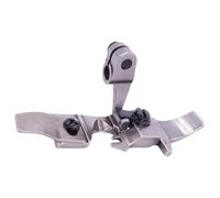 Iuhtrb Pied presseur de surjeteuse en métal remplaçable pour machine à coudre Accessoires pour cuir épais et tissu