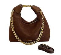 Iuhtrb Sac à bandoulière rétro avec sangle réglable pour femmes stylées à la recherche de mode et pour un usage quotidien, sac à bandoulière moderne et pratique, marron, One Size