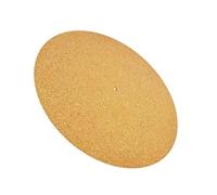 Iuhtrb Tapis en liège pour tourne-disques pour lecteurs de disques vinyles Tapis de lecteur de disques Tapis de feutrine Antistatique Tapis de vinyle Antistatique