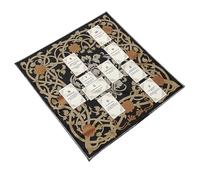 Iuhtrb Tissu Divination Durabilité Artistique Velvets Divination Mystical Velvets pour Pratique Spirituelle Tarots Pliables Tarot