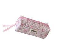 Iuhtrb Trousse à crayons avec nœuds mignons - Trousse esthétique pour stylos - Pochettes de style coréen - Fournitures scolaires et de bureau - Style coréen, a