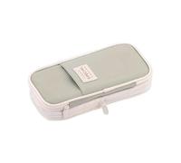 Iuhtrb Trousse à crayons de style coréen de grande capacité - Trousse simple pour fournitures scolaires et de bureau pour étudiants, Vert