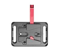 Iuhtrb V Mount De Batterie Pinces Tige V Adaptateur Base Verrure pour La Caméra Alimentation Alimentation Photographie Accessoires