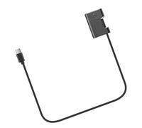 Iuhtrb Voyagez USB Type C FW50 Faux Câble Adaptateur De Convertisseur Cordon d'alimentation Batterie pour ZV-E10 A7M2 A7S2 A7RII A6000 A6300 Protections Multiples