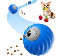 IUIUI Zoomie Buddy 2.0 - Smart Touch Interactive Dog Toy | Automatic Rolling + Feeding | 2.83" Diameter | USB-C Rechargeable | Suitable for Small/Medium Dogs | Safe and Durable(Blue,Pineapple)