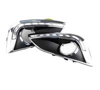 IUKMR Feux De Circulation Diurne Pour Hyundai Pour IX35 2010 2011 2012 2013 Couvercle De Phare Antibrouillard Feux Diurnes DRL 12V Lumière Du Jour(White and yellow)