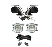 IUKMR Feux De Circulation Diurne Pour Mitsubishi Pour Attrage Pour Mirage G4 2012-2017 Phare Feux Diurnes Antibrouillard Avec Clignotant LED DRL(1 set B)