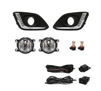 IUKMR Feux De Circulation Diurne Pour Suzuki Pour Swift 2014 2015 2016 Voiture LED Feux Diurnes Antibrouillard DRL Pare-chocs Lampe De Conduite(Yellow LED)